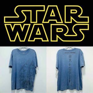 Star Wars™ Galaxy's Edge The Millennium Falcon Blue Graphic T-Shirt, Size L, NWT